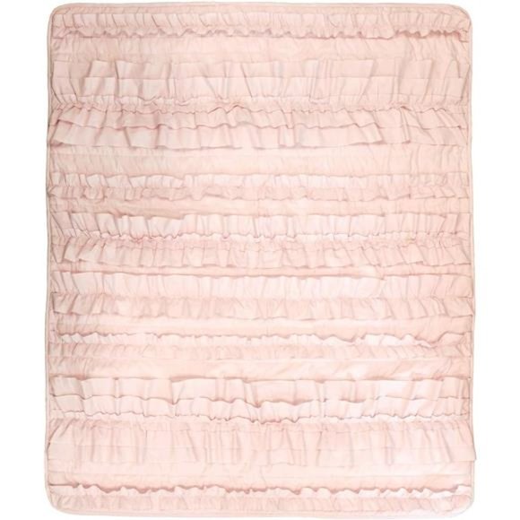 Lush Décor Belle Throw, 60 inch x 50 inch, Pink Blush, 60" X 50" - Picture 3 of 6
